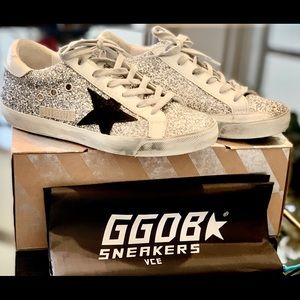 Golden Goose w/ Glitter | size 36 - *never worn*